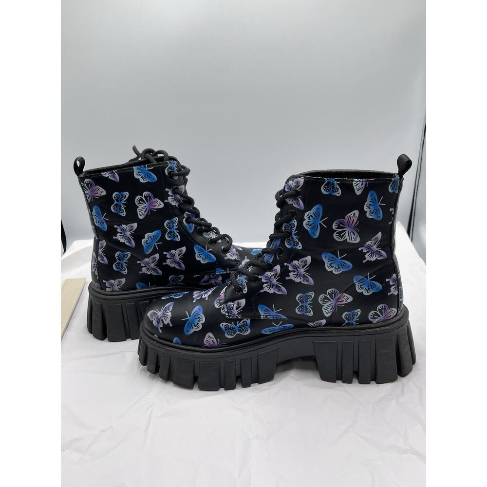 Butterfly Combat Boot Women’s Size 40 (US‎ Size 9.5-10) - Picture 12 of 15
